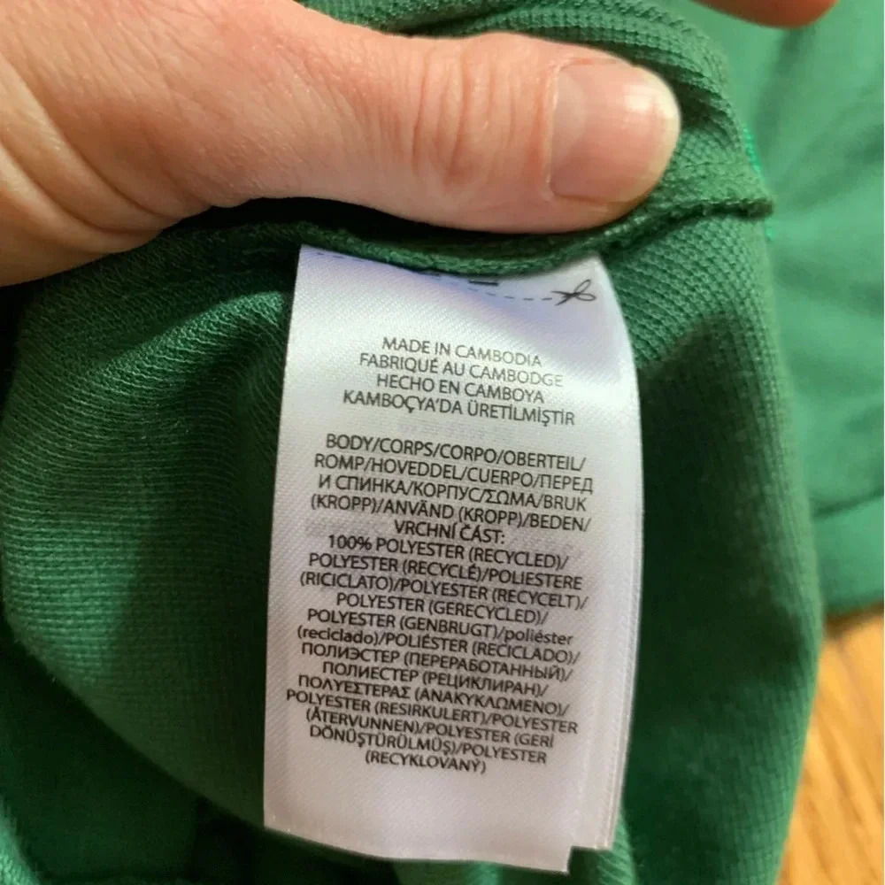 Polo Ralph Lauren The Earth Polo Boys Size 6 Green Short Sleeves - Picture 5 of 6